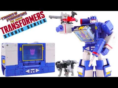 Transformers Studio Series 86 Leader Class Soundwave Review (4K)
