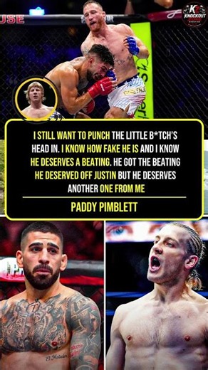 Paddy Pimblett Says Ilia Topuria "Deserves Another Beating" #ufc #mma