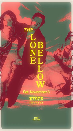 The Lone Bellow are hitting the road this fall y’all. They’ll be bringing the hits, a few covers and perhaps a few new tunes to the State Theatre stage on Saturday, November 8. Tickets are on sale now! | The Lone Bellow