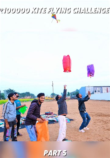 ₹100000 kite flying challenge 🪁#creatorsearchinsights #kiteflyingchallenge #biggestkite #crazyxyz #unfreezmyaccount