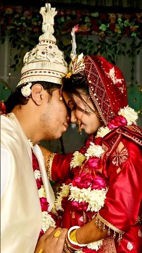 Kissing Scene Indian Wedding Couple | Yes I do✓ #yesido #weddingkiss #indianwedding #hinduwedding