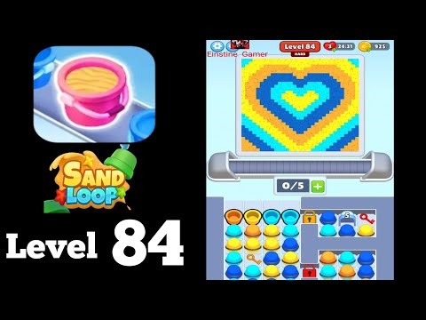Sand Loop level 84 hard Walkthrough Solution