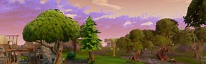 Fortnite - Search Between a Vehicle Tower, Rock Sculpture, and Circle of Hedges Challenge