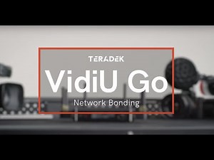 How to Set Up Bonding With the VidiU Go