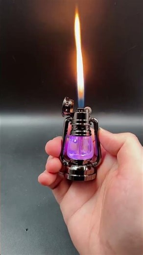 Unique Fidget Spinner Pocket Lighter with LED Lighting - Spin, Light & Relax!💡🔥