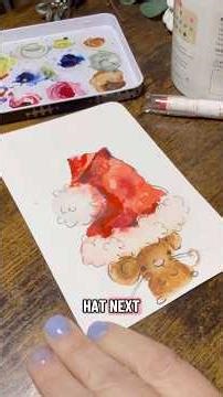 Tiny mouse, big holiday energy. 🐭🎅