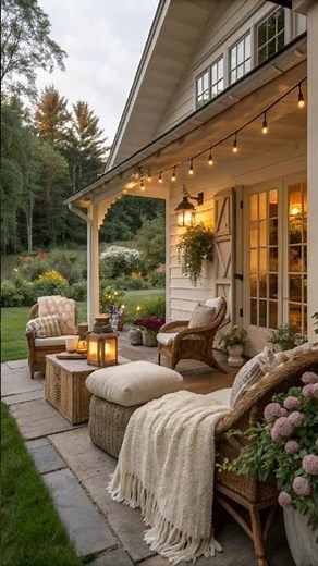 Vintage French Country Farmhouse Inspiration | Shabby Chic Home Makeover Ideas.