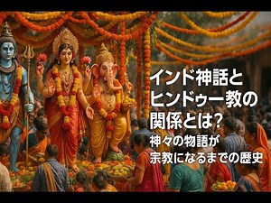 インド神話とヒンドゥー教の関係とは？神々の物語が宗教になるまでの歴史