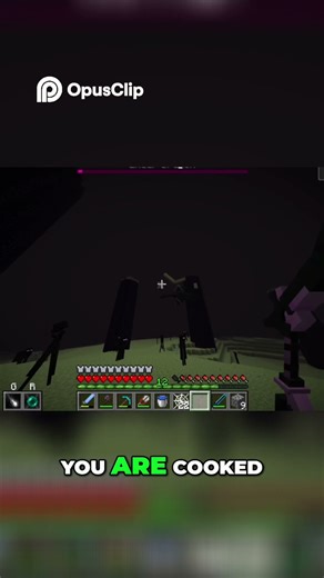 Minecraft intense bow teleport #minecraft #viralvideo #shorts