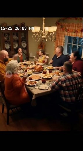 Thanksgiving Food Fight Goes WILD 😂🍗 | You Won’t Believe Who Started It!