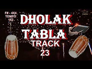 DHOLAKTABLA TRACK23 | ढोलक तबला ट्रैक-23 |Tabla dholak instrumental | Beat rythem | beat dholak loop