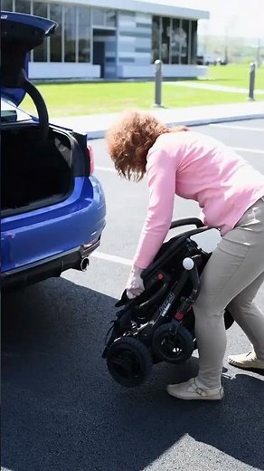 Pride® Mobility | Jazzy® Carbon | Folding, Portable Power Wheelchair