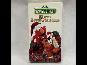 Opening To Elmo Saves Christmas (1996, 1998) VHS Reprint - Reversed!