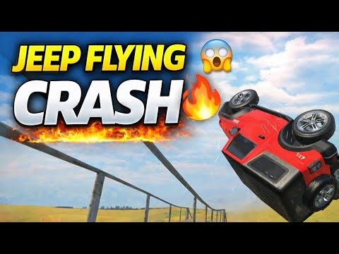 Car Crash Simulator 😱 Jeep Flying Accident Gameplay | Pavan Play Zone