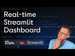 Realtime Streamlit Dashboard