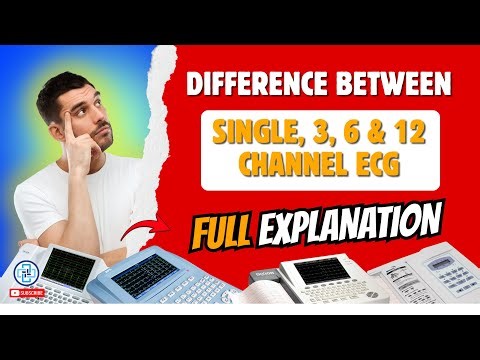 Difference Between Single, 3, 6 & 12 Channel ECG | Full Explanation | HospitalStore.Com