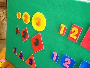 Preschool - Math. color shapes