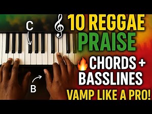 10 Reggae Praise Songs Every Gospel Pianist Must Know (Chords, Basslines & Vamping)