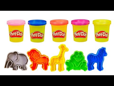 Today we make animals from Play Doh plasticine!