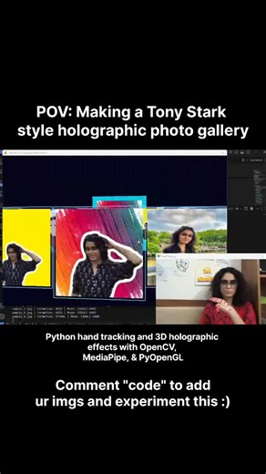 Tuba Khan on Instagram: "Comment “code” to get the project link✨ . . . Follow @tuba.captures for more . . . . #fypシ #explorepage #computervision #python #developers"