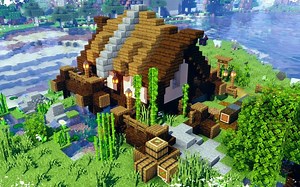 [我的世界建筑教程]1.14小户型洋房，美观实用！