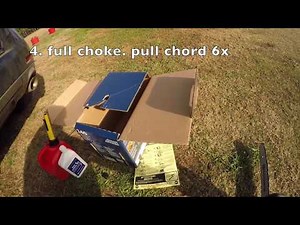 Husqvarna 240 Unboxing and Initial Review