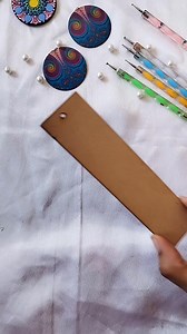27K views · 127 reactions | Bookmark with dot mandala. On MDF #DIY #bookmark #dotart #mandala #dotmandala #mandalabookmark #dotartbookmark #dotmandalabookmark #mandalaartist #artost #trending #artandcraftvilla | Art and Craft Villa | Facebook