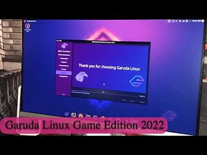Garuda Linux Game Edition 2022 - gaming system. Installation and review. Arch Linux KDE Plasma