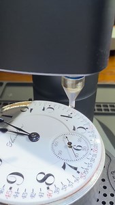 A 116-year-old Hamilton Railroad 940… and today the final hand goes on. The seconds hand settles into place with a precise press—one of those quiet moments that marks the end of the bench work and the start of bringing this classic back together. From here it’ll be regulated, observed, and given a full functional check to be sure it’s running reliably for its next owner. Once it passes those final steps, it’ll be listed on WatchWerkz. More detailed macro shots of this beautiful movement coming s