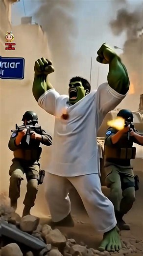 Hulk ki Entry Iran vs Israel War 😱💥 | Hulk Saves the World 🌍 | Epic Short