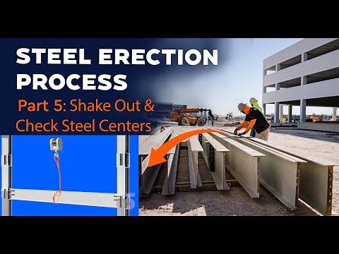 Steel Erection 101: Part 5 - Unload, Shake Out, Check for Centers