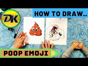 How to Draw a Poop Emoji.