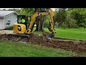 Cat 305 mini excavator