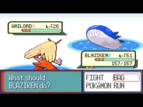 Where to Capture-Catch Wailord In Pokemon Emerald, Ruby, Sapphire