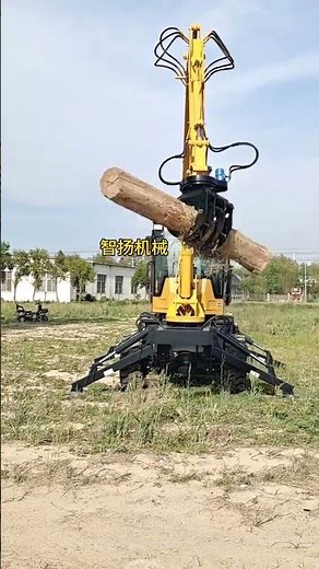 Loading wood grab machine rotating wood grabbing machine grabs bamboo grabs sugarcane grabs wood #1