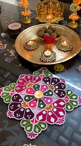 931K views · 1.9K reactions | Homemade Rangoli how to make this Diwali - DIY Live session with Anupama Rao - A must watch for Diwali | Zayka Ka Tadka | Facebook