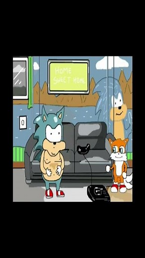 sonic farts on tails