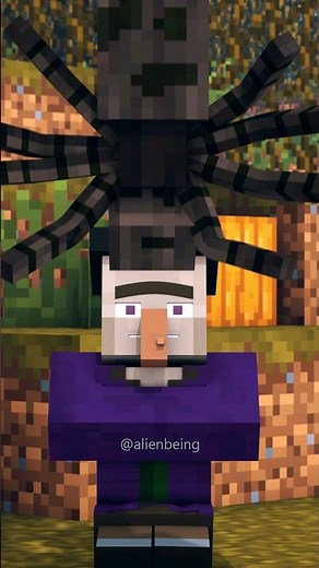 How to get spider eye - Minecraft Animation #shorts