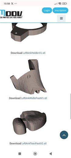 full #robot #humanoïde #Body in inmoov #STL #Arduino #raspberry_pi_5 #artificialintelligence