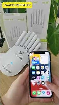 PIX-LINK WiFi6 AX19 Repeater Setup