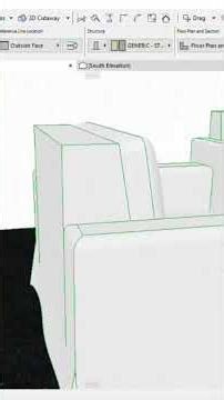 How you can enter on building you've created on ArchiCAD.