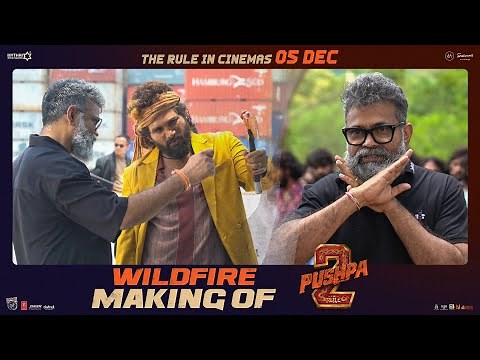 Wildfire🔥 Making of Pushpa 2 The Rule | Allu Arjun | Sukumar | Rashmika | Fahadh F | DSP
