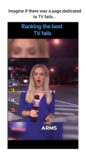 Only TV Fails on Instagram: "Imagine if there was a page dedicated to Only TV Fails... Looking to grow? Follow @brown_derrek and get featured — no strings attached. Music by: @justinblau - Will You? #TVFails #EpicFails #Bloopers #LiveTVFails #FunnyReels #FailMoments #TVMishaps #HilariousFails #ComedyGold #TVBlunders #3lauBlau"