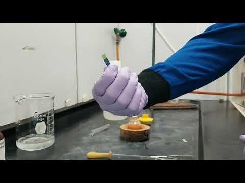 Acetylation of ferrocene and column chromatography