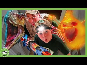 Dinosaur Ghosts in a Haunted Cabin?! | T-Rex Ranch Dinosaur Videos for Kids