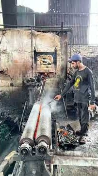 Recycling Satisfying Glass Marble Factory Process 🏭 #shorts