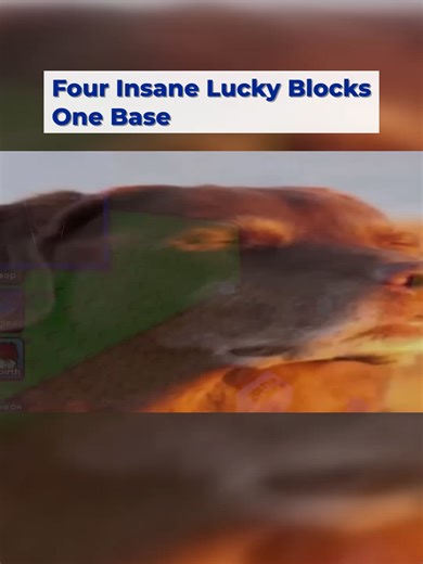 Cuatro bloques de la suerte en una base única