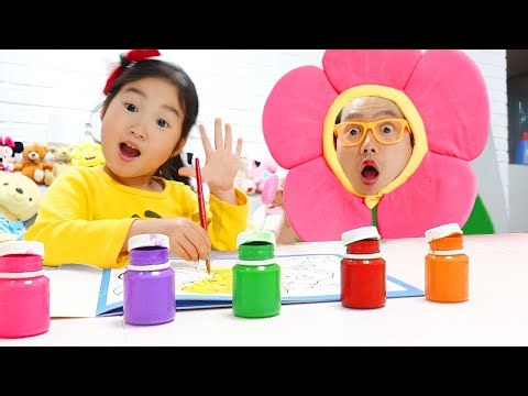 Boram et papa Défi fruits et couleur