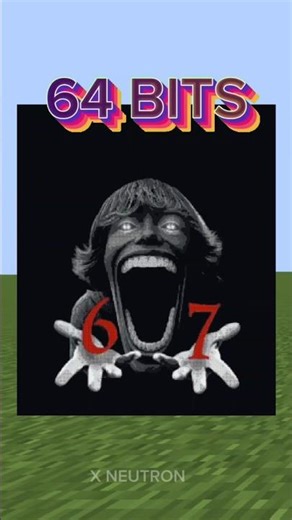 Minecraft 67 64 bits 32 bits 16 bits 8 bits 4 bits 2 bits 1 bit