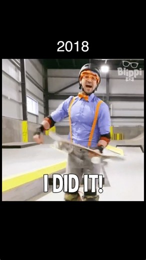 Evolution of Stevin John as blippi